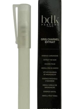 Унисекс мини парфюм bdk parfums gris charnel extrait 10 мл