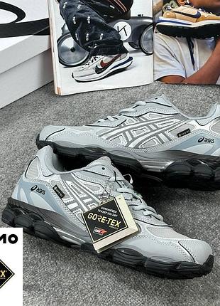 Asics gel nyc silver black gore tex | термо