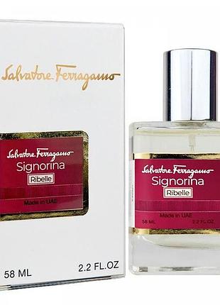 Salvatore ferragamo signorina ribelle perfume newly женский 58 мл
