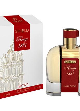 Жіноча парфумована вода mirada shield rouge 1881 100 мл