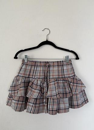 Міні юбка | h&m | в клітинку