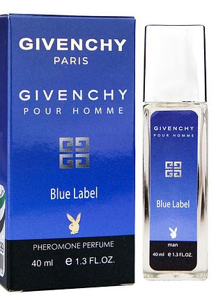 Givenchy pour homme blue label pheromone parfum мужской 40 мл