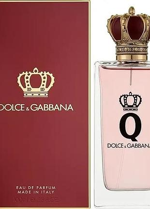 Женская парфюмированная вода dolce & gabbana q 100 мл с магнитной лентой