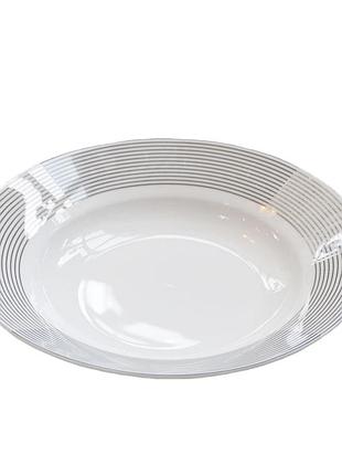 Тарелка для супа 23,5cm виолетта np119/23,5