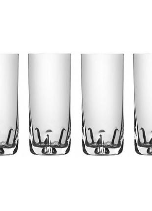 Набір склянок для напоїв 300ml 4шт гермес ngc130setglass