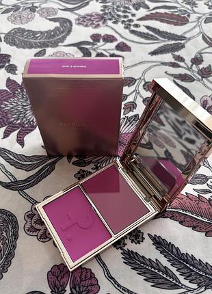 Рум'яна patrick ta major headlines double-take creme & powder blush duo