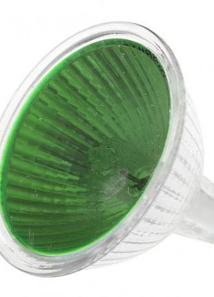Лампа галогенная 20w gu5.3 mr16 (36) green br 12v