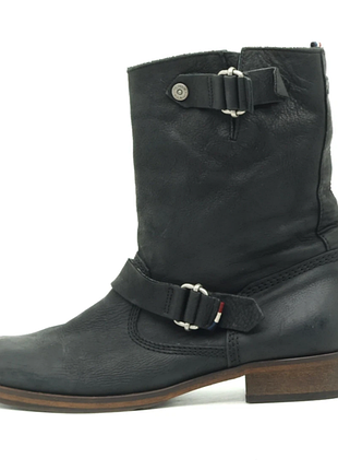 Кожаные женские сапоги Tommy hilfiger 41 р.