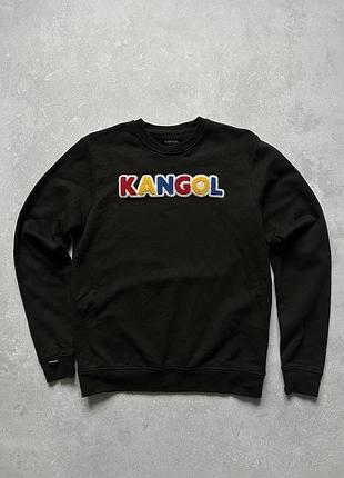 Чорна чоловіча кофта від бренду kangol