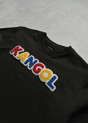 Чорна чоловіча кофта від бренду kangol 2