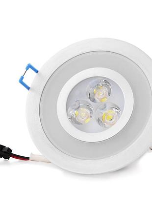 Светильник точечный led-103a/3w+1,5w white cw 38
