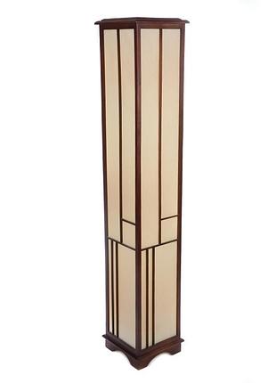 Торшер напольный деревянный bkl-265f/5 brille 180152