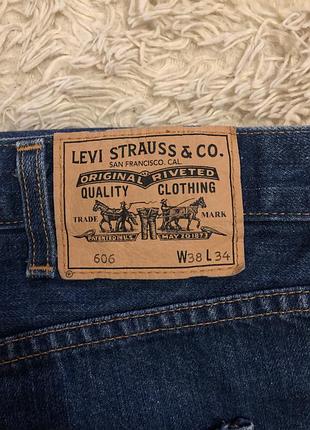 Мужские джинсы levis vintage clothing (lvc) 606 big e made in ausa - w38 l34
