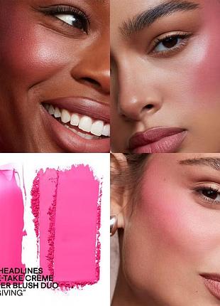 Рум'яна patrick ta major headlines double-take creme & powder blush duo 6