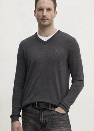 Tommy hilfiger чоловічий джемпер, светр, реглан, лонгслів