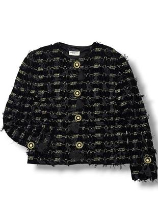 Винтажный бархатный жакет в эстетике ysl couture 80s