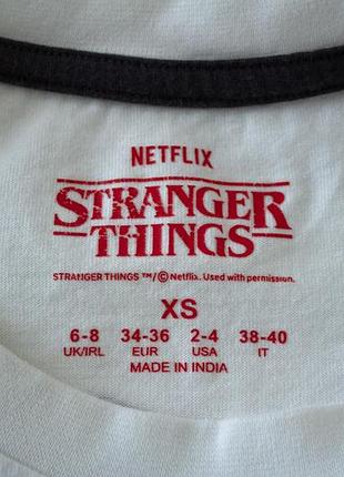 Футболка вкорочена stranger things 8