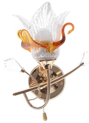 Бра настінне накладне з вимикачем класичне lk-72w/1 brille 187161