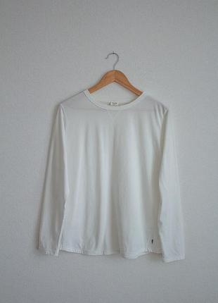 Лонгслив белый оверсайз на подростка zara kids