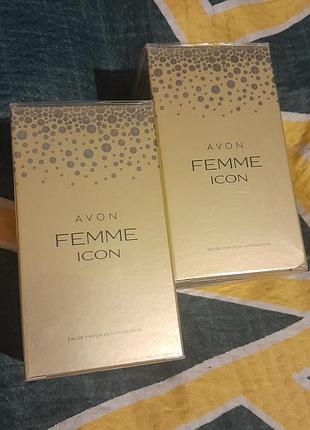 Парфумована вода avon femme icon 50 мл для жінок
