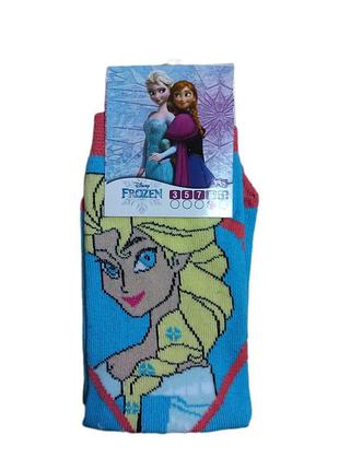 Детские носки для девочки с принтом disney frozen 5-9 лет турция