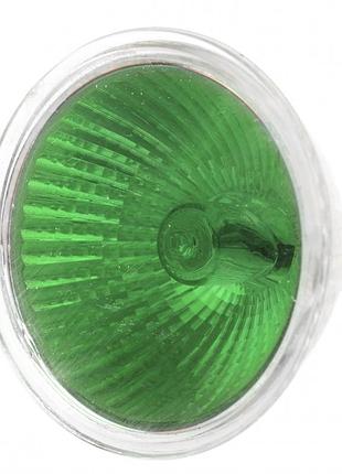 Лампа галогенна 50w gu5.3 mr16(36) green br 12v