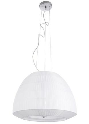 Люстра підвісна з абажуром для кухні e14 60w ch (bcl-318s/3) brille 178574