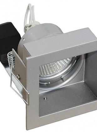 Світильник точковий hdl-07-втl3 silver mr16