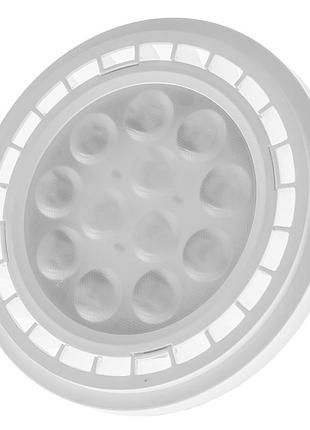 Светодиодная лампа led 9w 12v g53 nw ar111 ac/dc