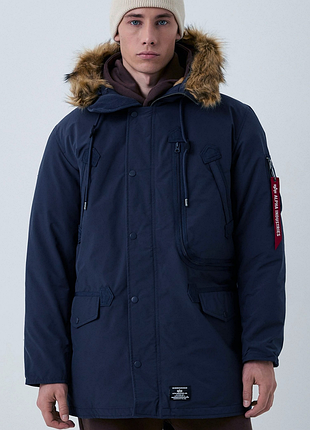 Оригинальн! зимняя мужская куртка alpha industries n-3b alpine parka gen ii mjn53501c1_410 парка новое состояние