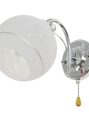 Бра настенный накладной минимализм lk-691w/1 e27 ch brille 29-224