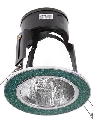 Светильник потолочный врезной vdl-30/11 sh light blue/chr