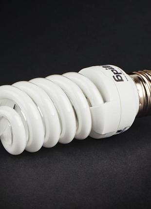 Лампа енергозберігаюча pl-sp 18w/827 e27 techno br 220v