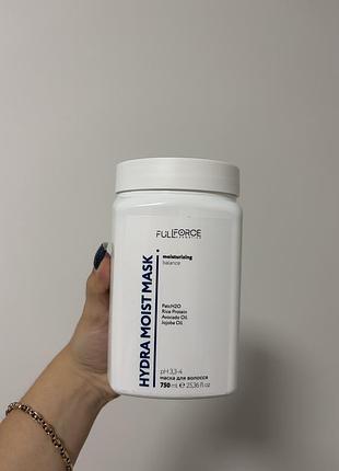 Маска для волосся full force hydra moist mask moisturizing balance, 750 мл