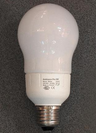 Лампа 9w e27 (ambiance pro philips) 230v