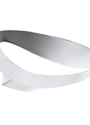 Светильник настенный накладной минимализм led 322/11x1w ww ch brille 32-282