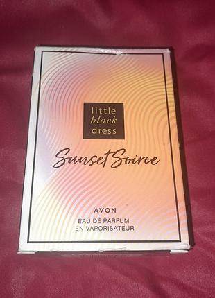 Парфумована вода avon little black dress sunset soiree 50 мл для жінок