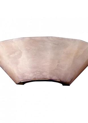 Бра настенный накладной минимализм под камень 9847w brille 194156