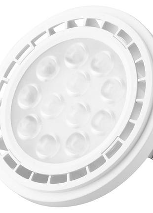 Світлодіодна лампа led 9w 12v g53 ww ar111 ac/dc