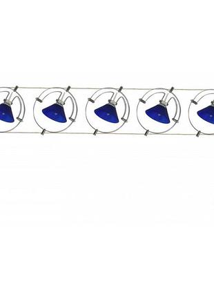 Светильник струнный поворотный (система) htl-83/5 blue