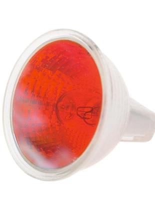 Лампа галогенна 50w gu5.3 mr16 (36) red 220v