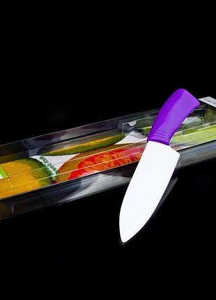 Ніж великий керамічний 18см purple (ns7kn1)