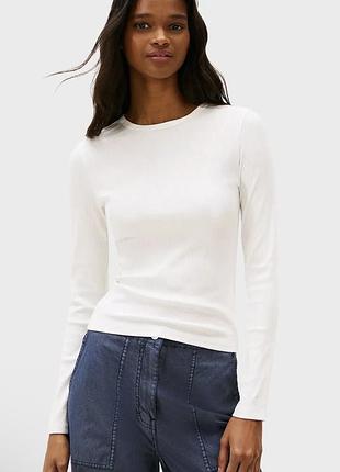 Білий лонгслів h&m розміру м 8