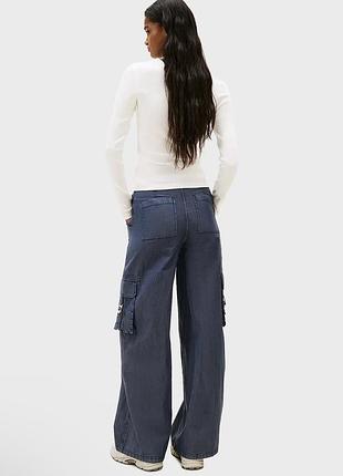 Білий лонгслів h&m розміру м 7
