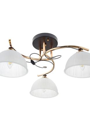 Люстра стельова в передпокій e27 60w bk (lk-713s/3) brille 24-556