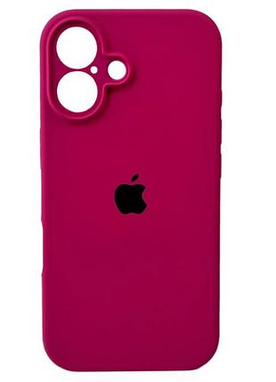 Чехол fiji silicone case full camera для apple iphone 17 бампер накладка с защитой камеры rose red