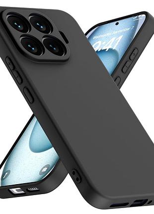 Чехол fiji full soft premium для xiaomi 17t pro противоударный бампер с микрофиброй black