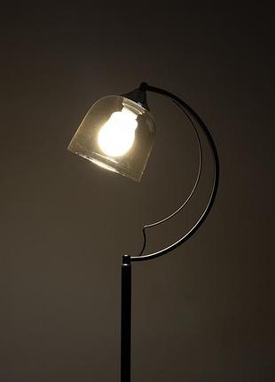 Торшер классический lk-726f/1 e27 bk+ch 4