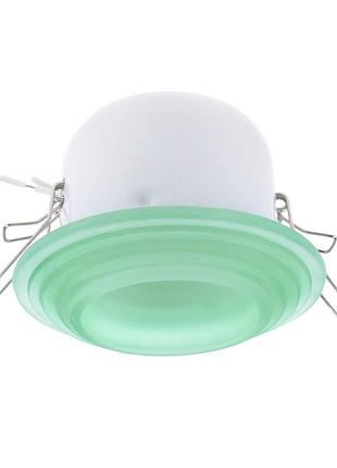 Светильник точечный декоративный hdl-g05 green (elc 241) mr16