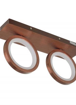 Бра настенный накладной минимализм bl-854w/2*6w ww cf brille 29-165